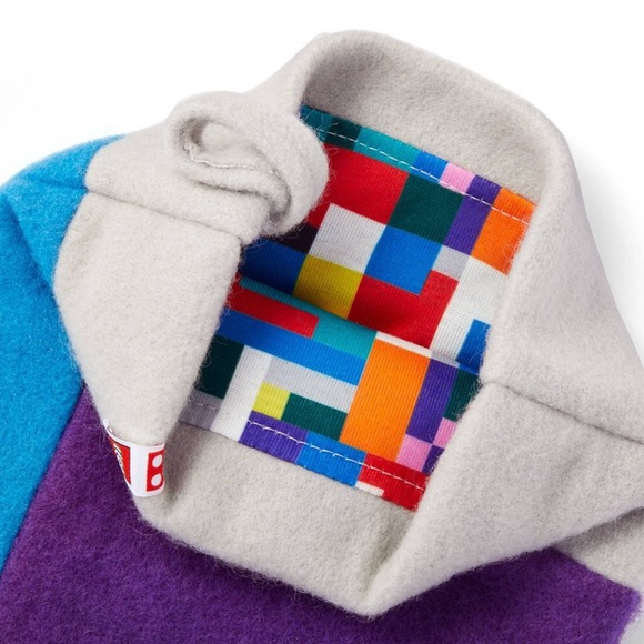 LEGO x TARGET Colorblock Holiday Purple Blue Stocking NEW - Picture 3 of 3